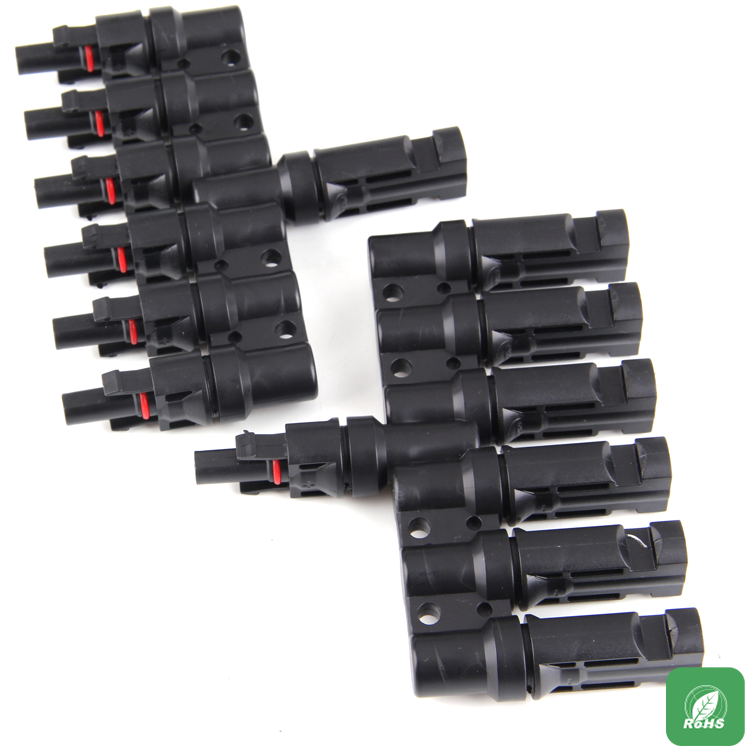 太陽能光伏系統專用串並聯七通連接器1T6