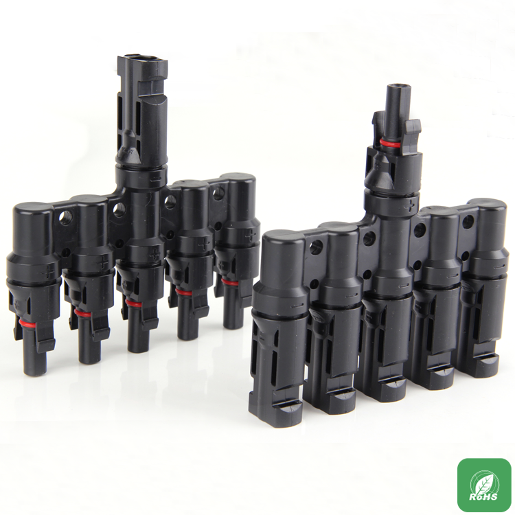 太陽能光伏系統專用串並聯六通連接器1T5
